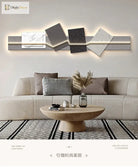 Dlight Decor Artistic Wood Crystal Wall Glow Light Wall Art