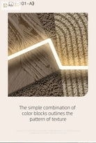 Dlight Decor Artistic Wood Crystal Wall Glow Light Wall Art