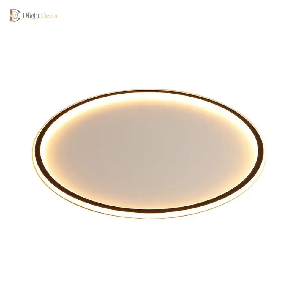 Nordic Minimalist Led Ceiling Light - Perfect For Bedroom Living Room Aisle Study Balcony Circular