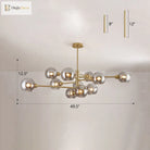 Astounding Sputnik: A Mid - Century Marvel For Modern Spaces Ceiling Light