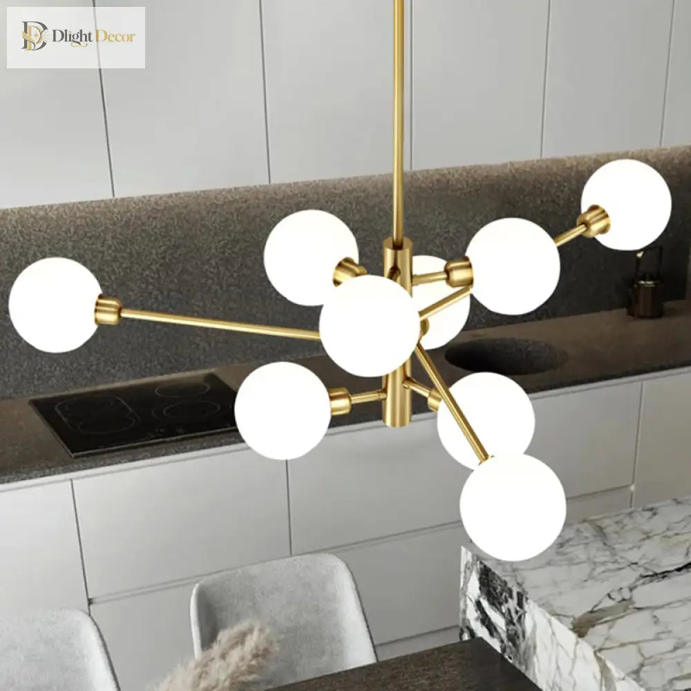 Astounding Sputnik: A Mid - Century Marvel For Modern Spaces Ceiling Light