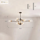 Astounding Sputnik: A Mid - Century Marvel For Modern Spaces Ceiling Light