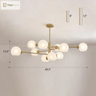 Astounding Sputnik: A Mid - Century Marvel For Modern Spaces Ceiling Light