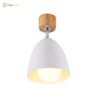 Astrid’s Modern Rotatable Semi - Flush Mount: Customizable Lighting For Your Bedroom Ceiling Light