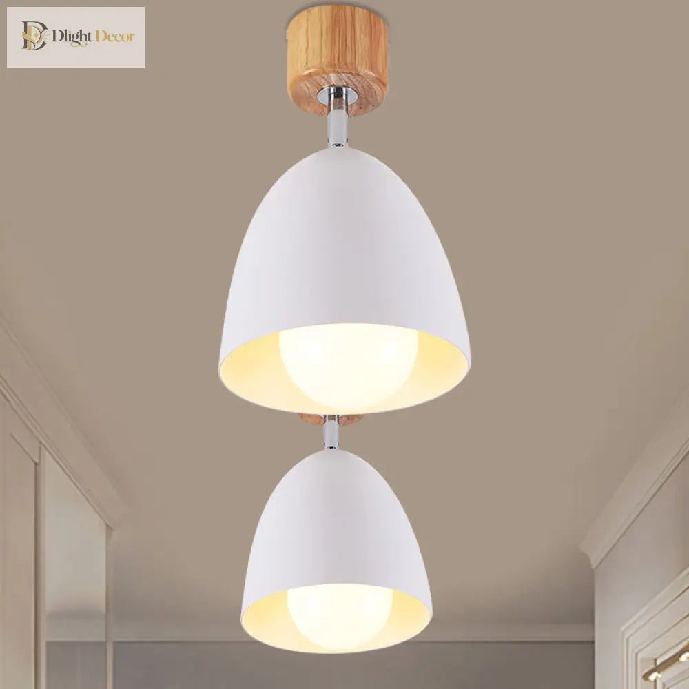 Astrid’s Modern Rotatable Semi - Flush Mount: Customizable Lighting For Your Bedroom Ceiling Light