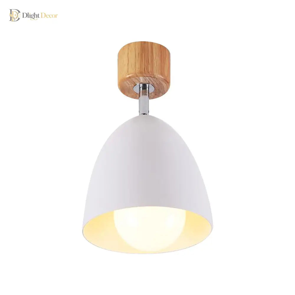 Astrid’s Modern Rotatable Semi - Flush Mount: Customizable Lighting For Your Bedroom Ceiling Light
