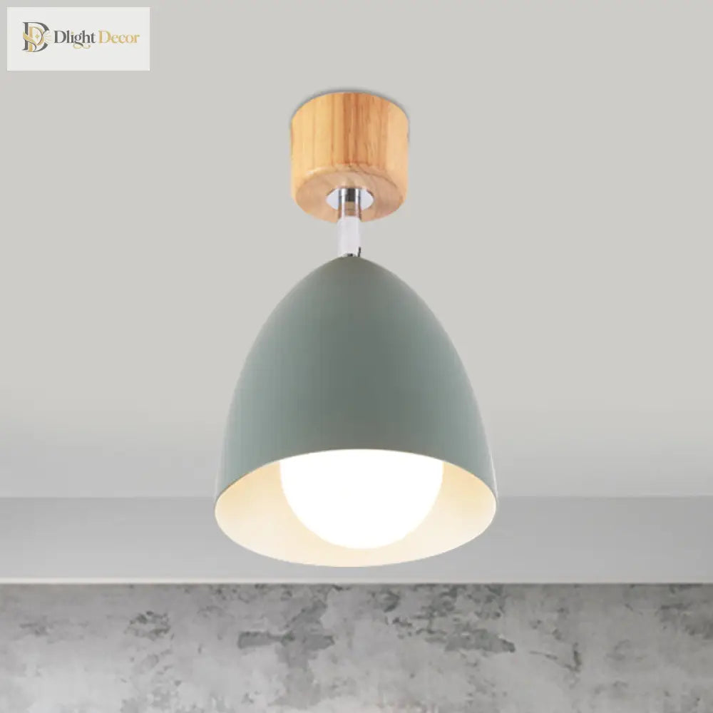 Astrid’s Modern Rotatable Semi - Flush Mount: Customizable Lighting For Your Bedroom Ceiling Light