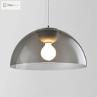 Astrid’s Nordic Dome Pendant Light (Red/Black/White) Lighting