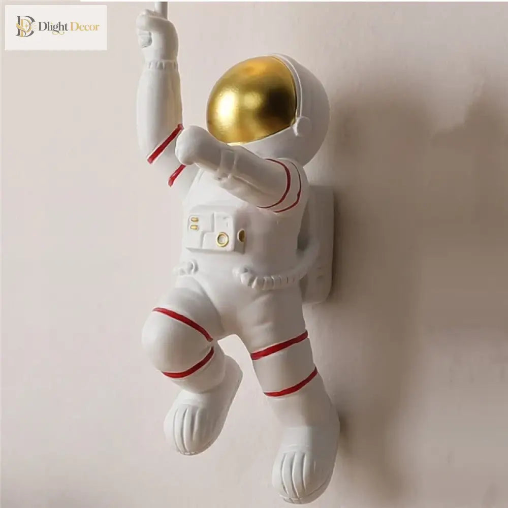 Astronaut Dual Planet Wall Lamp, two worlds one wall infinite wow 🚀🪐✨ - wall Lamp