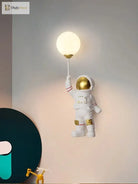 Astronaut Dual Planet Wall Lamp, two worlds one wall infinite wow 🚀🪐✨ - wall Lamp