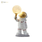 Astronaut Moon Table Lamp, a tiny spaceman a glowing moon and a whole lot of charm 🚀🌕✨ - Table Lamp