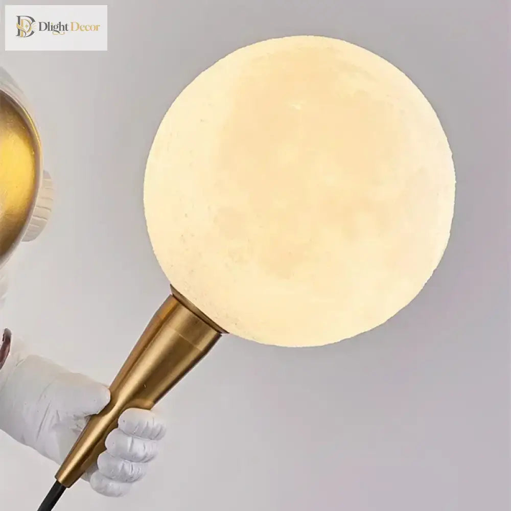 Astronaut Moon Wall Lamp, the lamp that turns your wall into a launchpad 🚀🌕✨ - wall Lamp