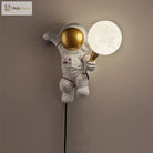 Astronaut Moon Wall Lamp, the lamp that turns your wall into a launchpad 🚀🌕✨ - wall Lamp