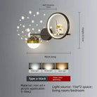Astronaut Star Projector Wall Lamp, turns your child’s bedroom into a galaxy every single night ⭐🌙🚀 - black - wall Lamp