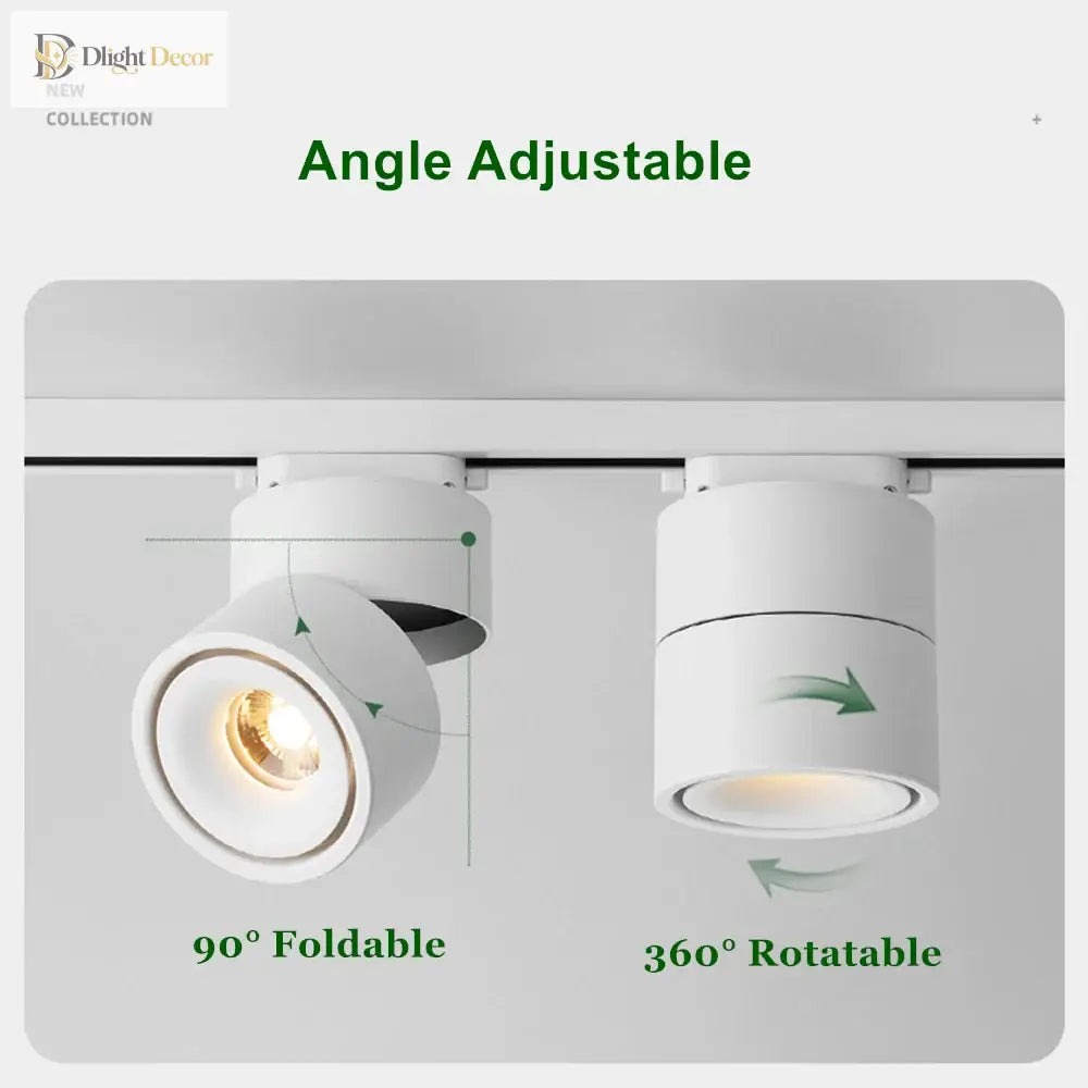 LED Track Light - 15W/12W/10W Spotlights for Bedrooms Shops and Corridors ceiling light