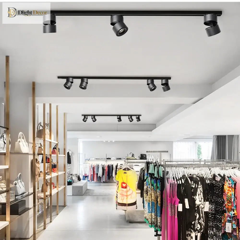LED Track Light - 15W/12W/10W Spotlights for Bedrooms Shops and Corridors ceiling light