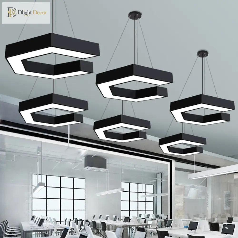 Aubree Modern Geometric Pendant: A Versatile Option For Your Office Pendant Lighting