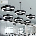 Aubree Modern Geometric Pendant: A Versatile Option For Your Office Pendant Lighting