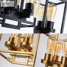 Aubrie Square Ceiling Light - Industrial Style For Modern Living Fixtures