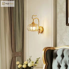 Modern Luxury Gold Wall Lamp - Nordic Creative Crystal Sconce For Living Room Hallway Bedside And