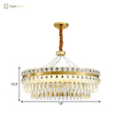 Aurora’s Modern Crystal Chandelier: A Touch Of Elegance With Sparkling Light Ceiling