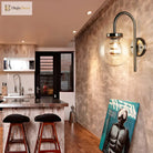 Autumn Industrial Wall Sconce: Vintage Charm Meets Modern Functionality Wall Lamp