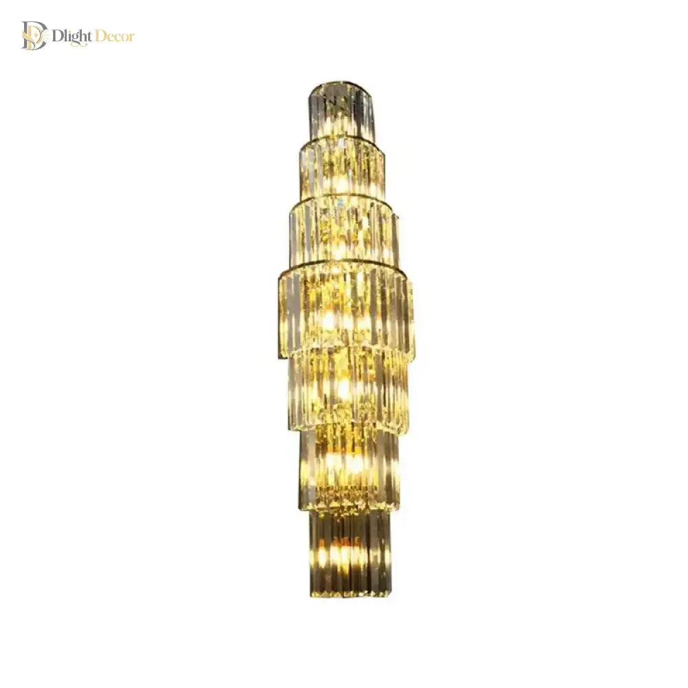 Avery’s Crystal Led Wall Lamp - Simple Elegance For Your Living Spaces Wall Lamp