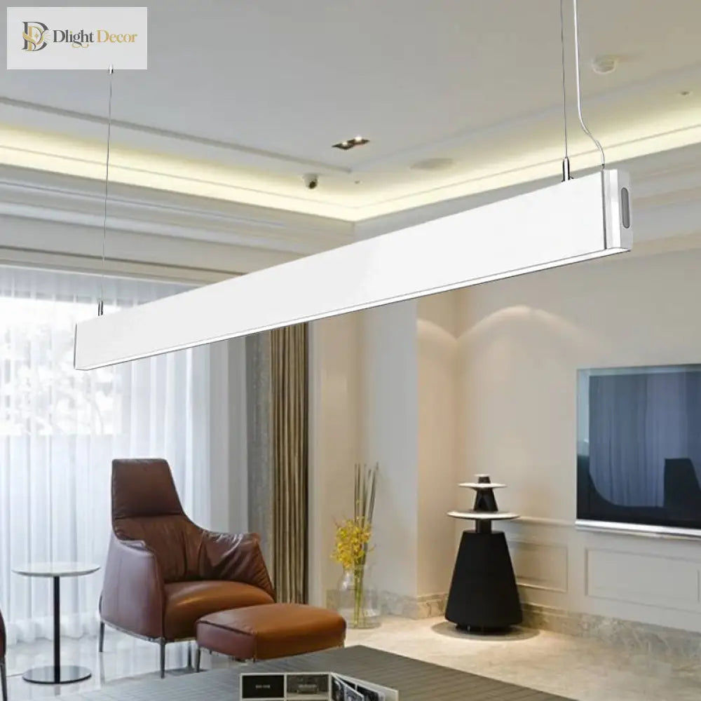 Bailey: Modern Linear Pendant Lamp For A Sleek Touch Lighting