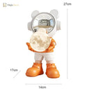 Bear Astronaut Moon Lamp, the boldest most huggable thing your shelf has ever seen 🐻🚀🌕 - Table Lamp