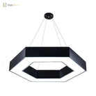 Blakely Modern Hexagonal Led Pendant: Illuminate Your Office With Style And Functionality Pendant