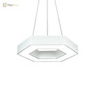 Blakely Modern Hexagonal Led Pendant: Illuminate Your Office With Style And Functionality Pendant