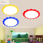 Blooming Beauty: Cartoon Flower Led Ceiling Light