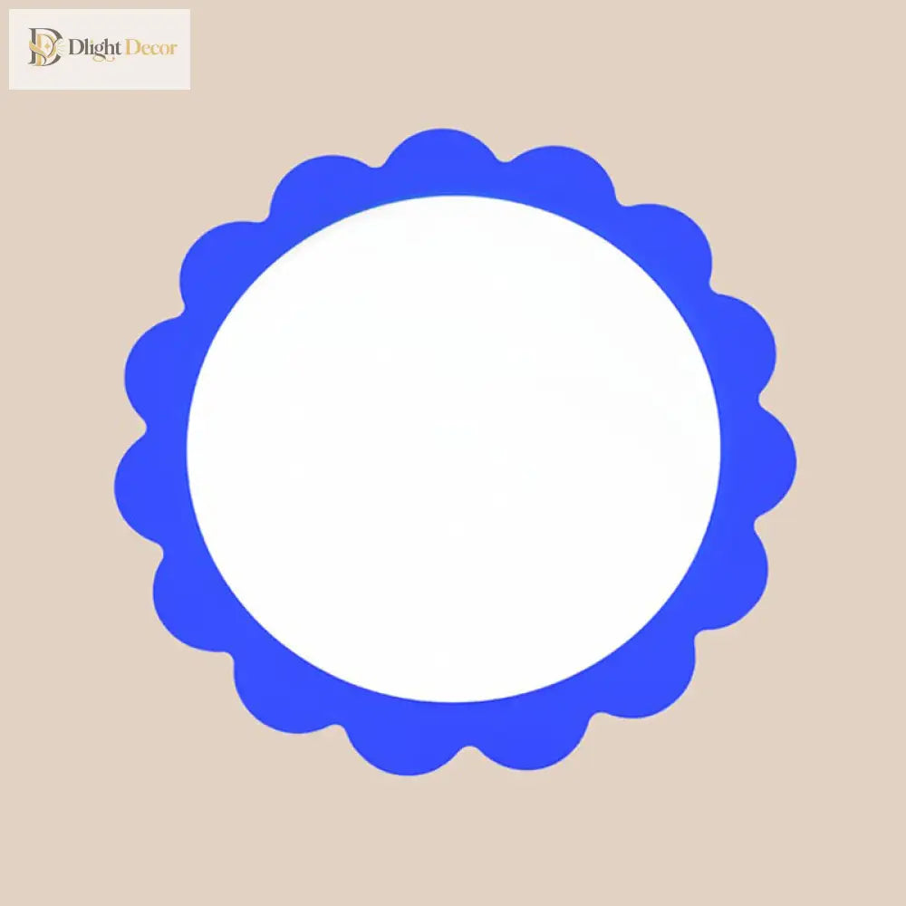 Blooming Beauty: Cartoon Flower Led Ceiling Light