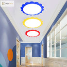 Blooming Beauty: Cartoon Flower Led Ceiling Light