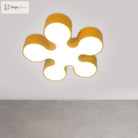 Blooming Brilliance: Colorful Blossom Led Ceiling Light For Kids