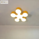 Blooming Brilliance: Colorful Blossom Led Ceiling Light For Kids