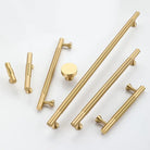 Brass Handles – Gold Black Antique Cabinet Bar Handles and Drawer Knobs for Furniture TB9022-Brass gold / TB9022-XM