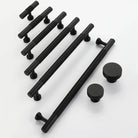 Brass Handles – Gold Black Antique Cabinet Bar Handles and Drawer Knobs for Furniture TB9022-Black / TB9022-XT Handles