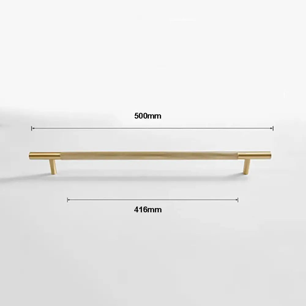 Brass Textured Cabinet Handles – Knurled Wardrobe Pulls and Drawer Knobs for Chest Drawers 9005-500 Handles