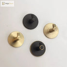 Brass Wall Hook – Gold and Black Towel Hanger for Bathroom Kitchen and Bedroom Storage wall Hook