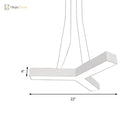 Brianna Y - Shaped Pendant: Modern Design Meets Versatile Lighting Ceiling Light Fixtures