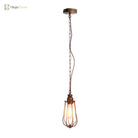 Briella Industrial Pendant Lamp: Rustic Charm For Your Bedroom