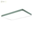 Brighten Your Space With Fun And Color: The Macaron Rectangular Flush Mount Ceiling Light