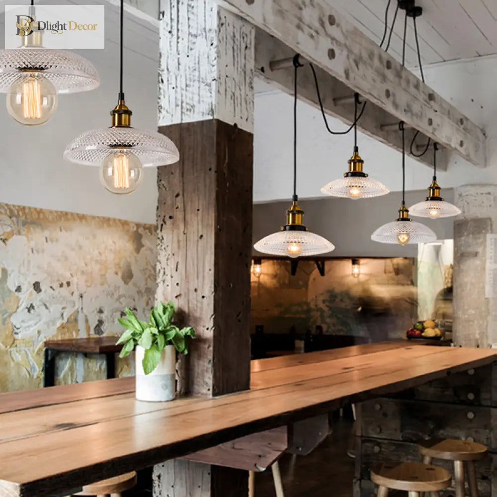 Brighten Your Space With Industrial Charm: The Farmhouse Brass Dome Pendant Light Lighting