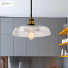 Brighten Your Space With Industrial Charm: The Farmhouse Brass Dome Pendant Light Lighting