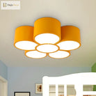 Brighten Young Minds With The Floral Kindergarten Led Ceiling Light