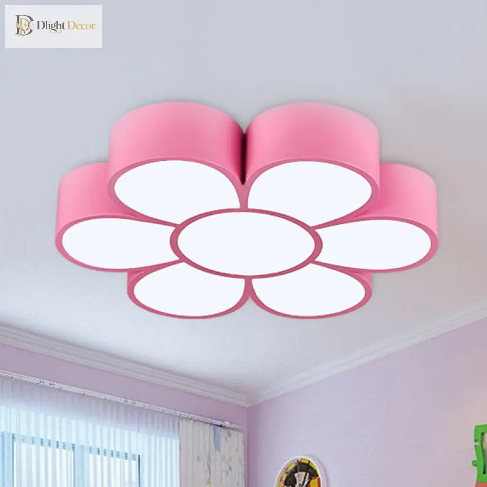 Brighten Young Minds With The Floral Kindergarten Led Ceiling Light