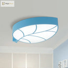 Bring Nature’s Tranquility To Your Nursery: Leaf - Shaped Led Ceiling Light