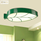 Bring Nature’s Tranquility To Your Nursery: Leaf - Shaped Led Ceiling Light
