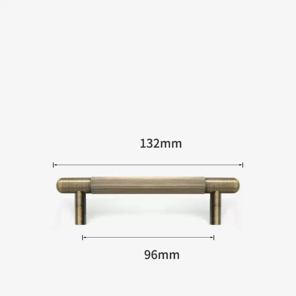 Bronze Cabinet Handles – Antique Furniture Pulls for Wardrobe Vintage Drawer and Cupboard 132mm Handles